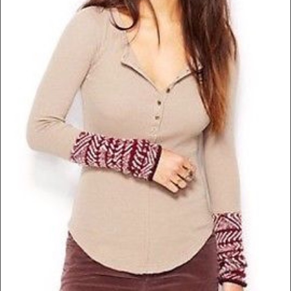 Free People - Henley Long Sleeve